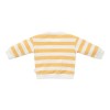 Lichtgele/ecru gestreepte sweater - Sunny yellow stripes